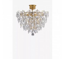 Люстра MarkSlojd Sweden ROSENDAL Plafond 4L Gold/MC 100510