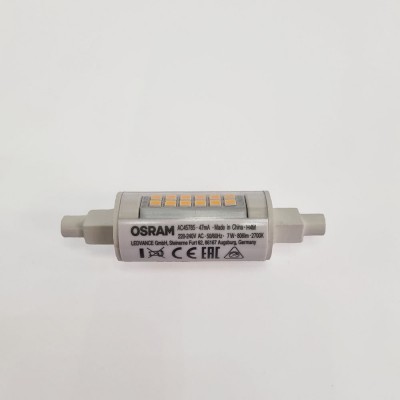 Світлодіодна лампа OSRAM R7S LINE 78мм 7W 2700K 230V 4058075432710