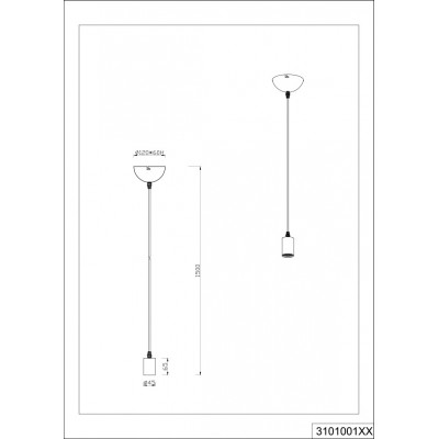 Люстра Trio 310100161 Cord