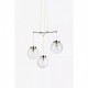 Люстра MarkSlojd Sweden SICILY Pendant 3L Chrome/Clear 107015