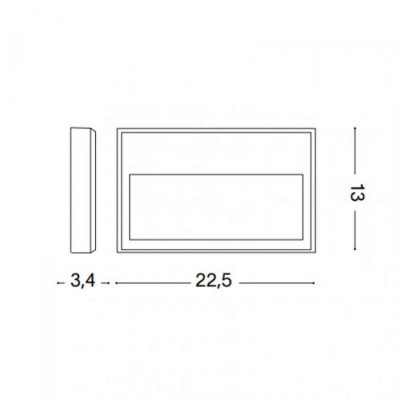 Уличный светильник Ideal Lux Febe-1 ap 268347 Уличный светильник Ideal Lux Febe-1 ap 268347
