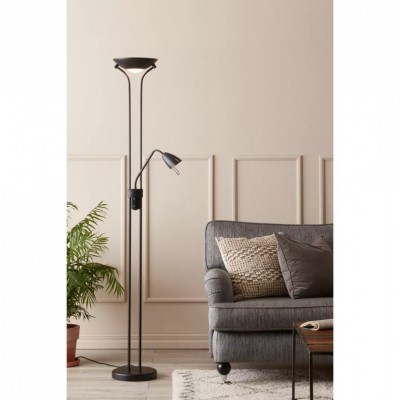 Торшер MarkSlojd Sweden DETROIT Floor 2L Black 111223