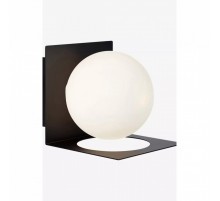 Бра MarkSlojd Sweden ZENIT Wall 1L IP44 Black/Opal 107495