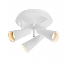 Спот MarkSlojd Sweden CREST Ceiling 3L Round Sandy White 108203