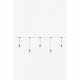 Гірлянда MarkSlojd Sweden GARDEN 24 DECO Light Chain 10L Start Black/Clear 108021
