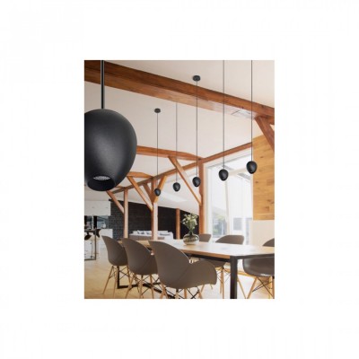 Підвісний світильник AZzardo OVUM 1 PENDANT BLACK AZ3095
